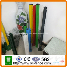 pvc coated metal fence posts